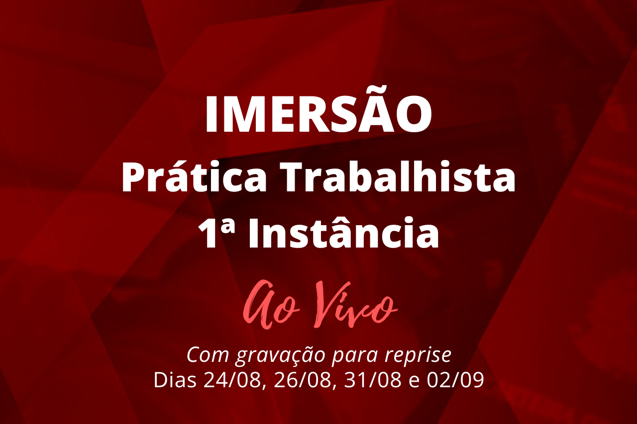 Imers�o Pr�tica - Atua��o em 1� Inst�ncia